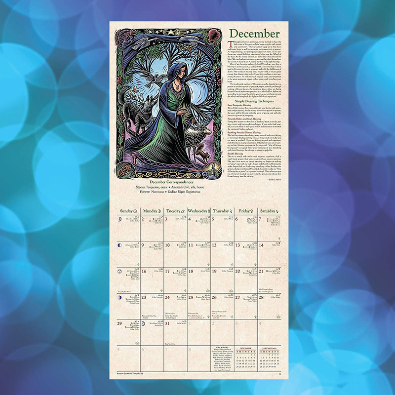 Llewellyn's 2024 Witches' Calendar Calendar 2024 Wall Calendar Jettingbuy